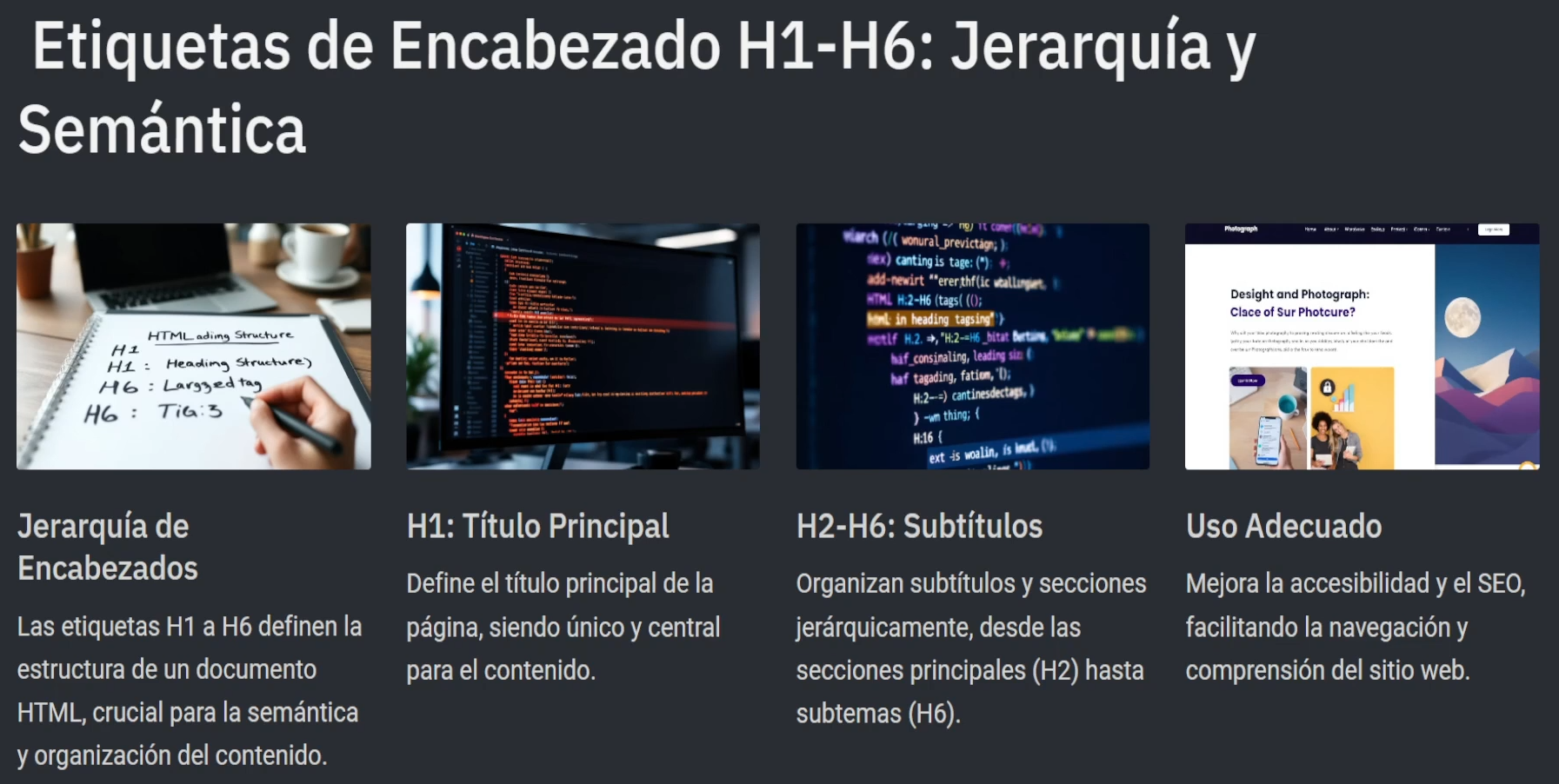 Encamezadoros HTML
